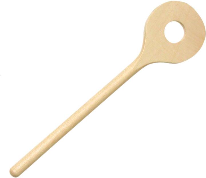 Produktbild NIC Holzlöffel rund, gelocht 18 cm