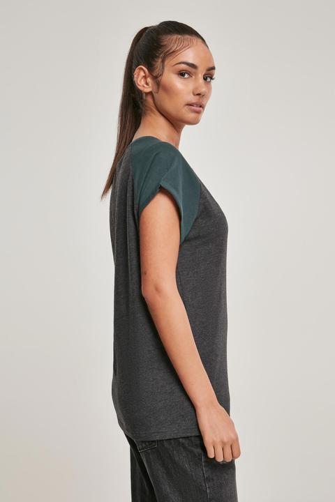 Immagine prodotto Urban Classics Tee Raglan a contrasto da donna (XXL)