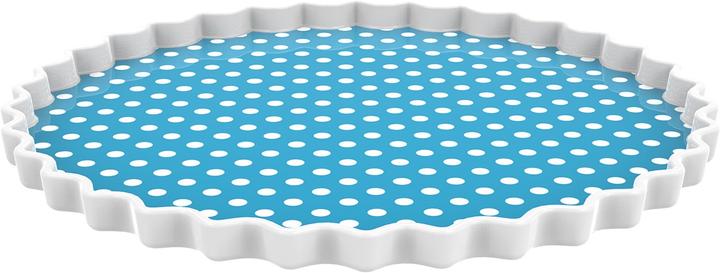 Actual product image Zak! Dotty cake plate Ø 20 cm, blue (1 x, 20 cm)