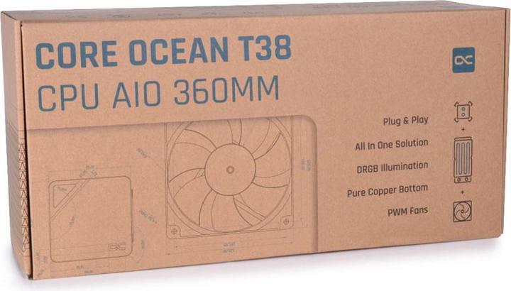 Produktbild Alphacool Corea Ocean T38 360