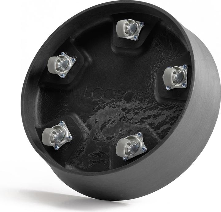 Actual product image Ecopots Untersetzer rund Rollen