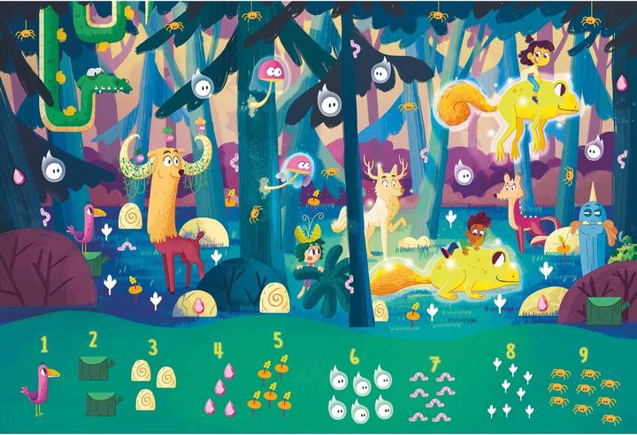 Produktbild Ludattica 123 Puzzeln und Lernen - Wald (25 Teile)