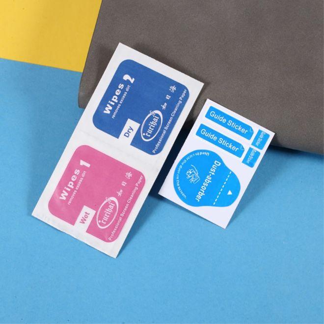 Actual product image MU Budget Protective glass screen protector (1 Piece, Realme 8 5G)