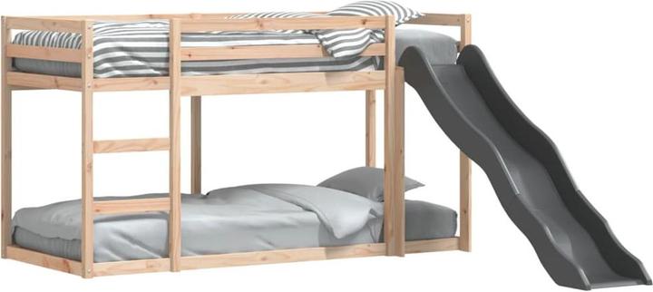 Produktbild VidaXL Etagenbett mit Rutsche & Leiter 90 x 200cm (90 x 200 cm)