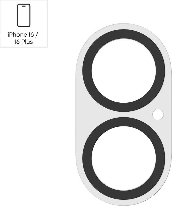 Actual product image Hama Cam Protect (1 Piece, Apple iPhone 16)