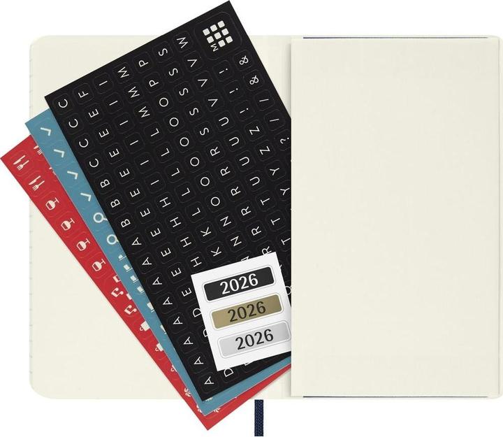 Produktbild Moleskine WONK 2026 PK SC Saphir (9 x 14 cm, Englisch)