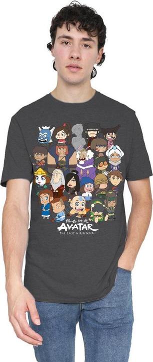 Actual product image Avatar: The Last Airbender Unisex Adult Chibi Group T-Shirt (S)
