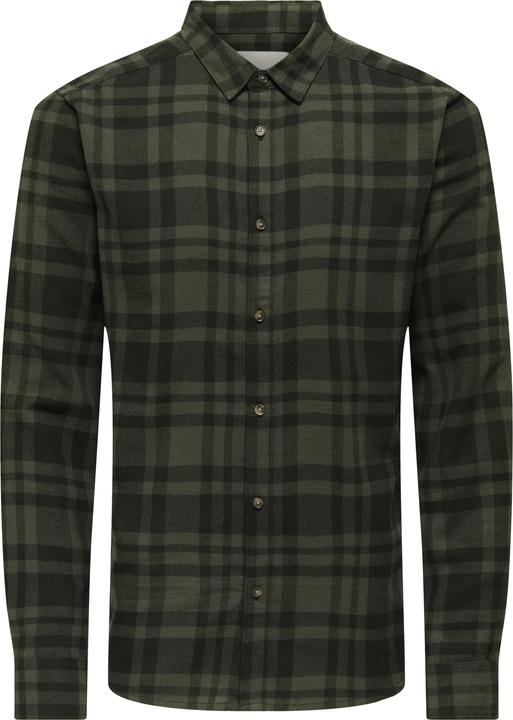 Only & Sons Onsgudmund Ls Checked Shirt Noos