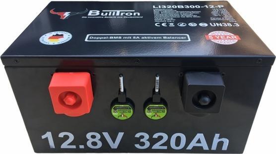 Bulltron Batterie LiFePO4 LI320B300-12-P (12.80 V, 320 Ah)