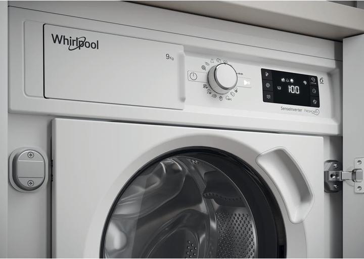 Actual product image Whirlpool Einbau-Waschmaschine BI WMWG 91485 EU 9 kg (9 kg, Left, EU plug)