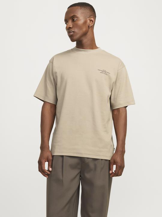 Actual product image Jack & Jones Jprblachad Branding Ss Crew Neck Tee Sn (M)