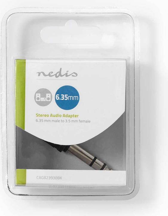 Produktbild Nedis 3.5mm to 6.35mm Stereo Audio Adapter