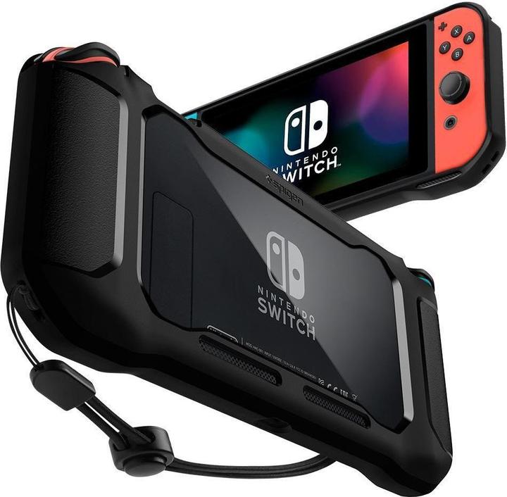 Actual product image Spigen Rugged Armor Nintendo Switch Black (Switch)