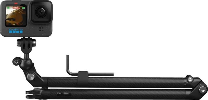 Productafbeelding GoPro Giek + Bar Bevestiging (HERO8 zwart, Hero11 Zwart Mini, Held 12, Hero 10 Zwart, Hero 11 Zwart, Hero 9 Zwart)