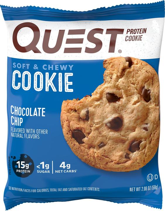 Image du produit Quest Cookie aux protéines (Chocolate, 12 pcs, 59 g)