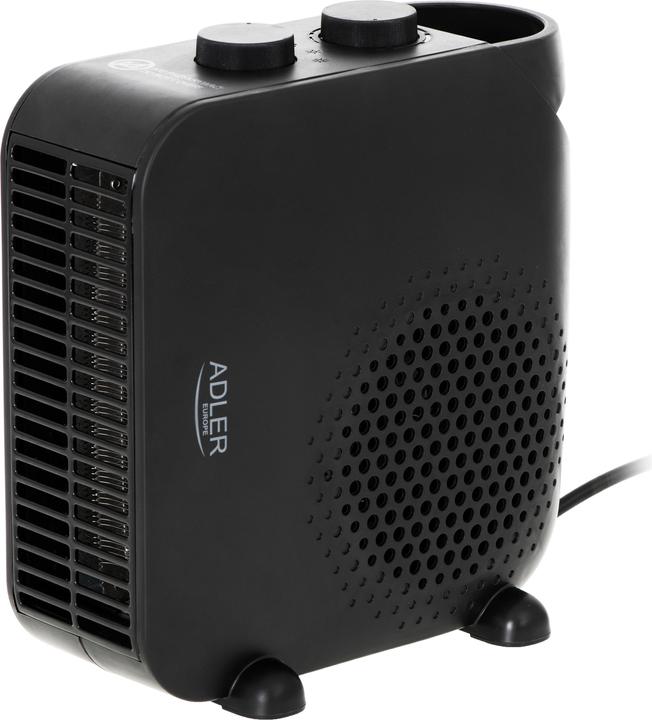 Image du produit Adler Heater AD 7725b Chauffage par ventilateur, 2000 W, Nombre de niveaux de puissance 2, Juodas (2000 W)