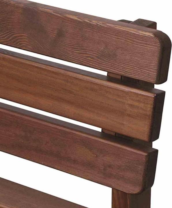 Produktbild Natura Tessin Bank, 150 cm, braun Kiefernholz