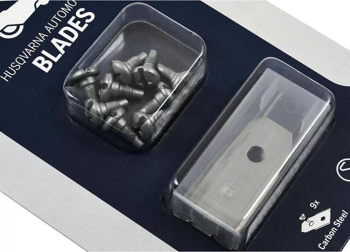 Actual product image Husqvarna Messersatz 9 Stück (Mowing robot, Lawn mower blades + replacement blades garden machinery)