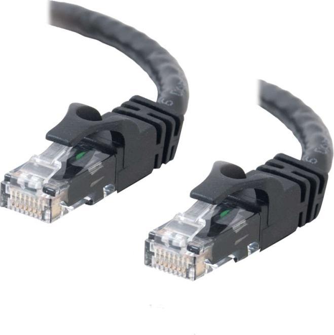 Produktbild C2G Kabel / 1,5 m Black CAT6PVC SLess Xover (UTP, CAT6, 1.50 m)