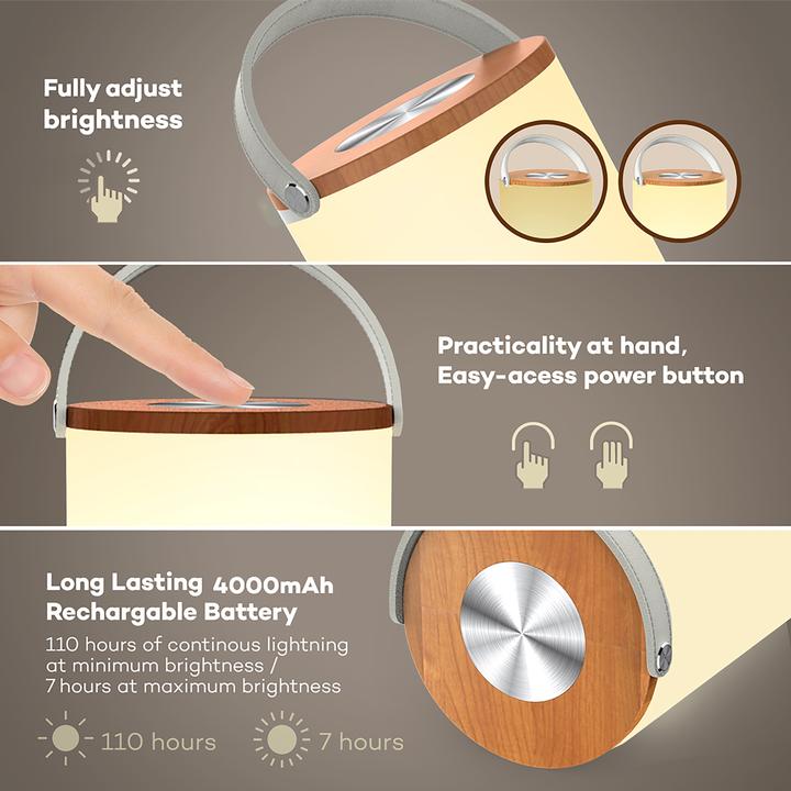 Immagine prodotto Taotronics TT-DL23 In- & Outdoor lampada (300 lm)