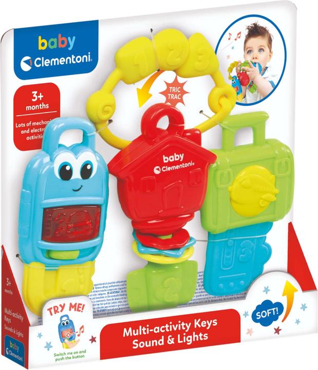 Actual product image Clementoni Baby electronic keys