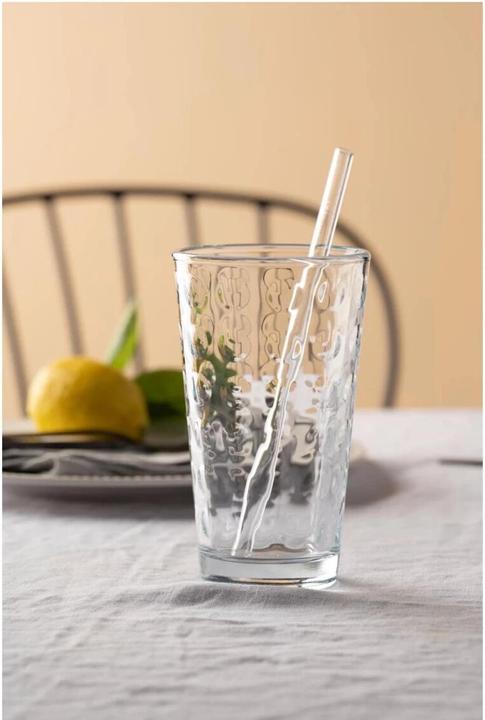 Produktbild Leonardo Longdrinkglas Optic 540 ml, 4 Stück, Transparent (5.40 dl, 4 x, Longdrinkgläser)