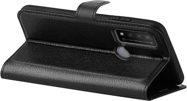Produktbild MU Classic Litchi Leder Bookcover Series (TCL 20 Pro 5G)