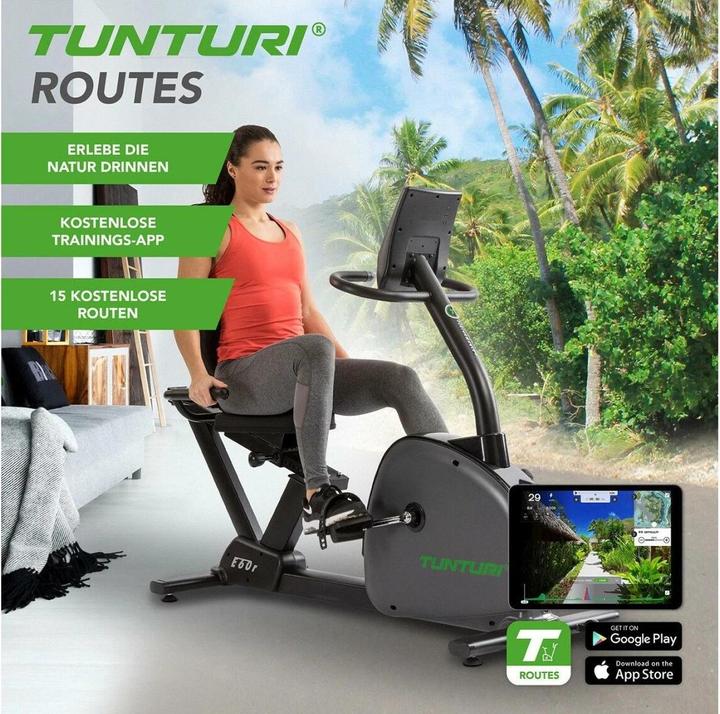 Produktbild Tunturi Ergometer Liegefahrrad Performance E60R