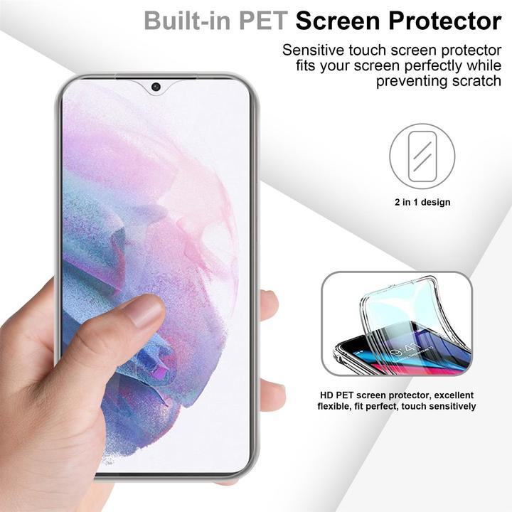 Actual product image Cadorabo TPU 360 Degree Case Cover (Samsung Galaxy S21+)