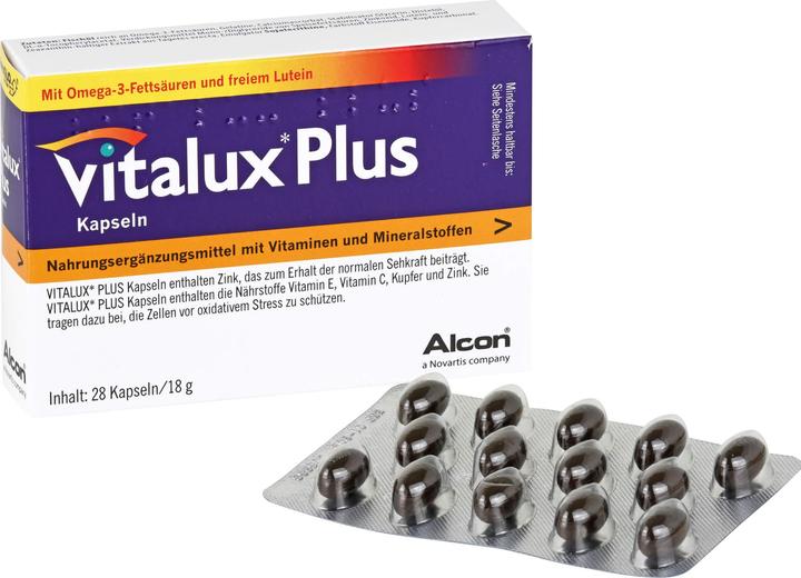 Produktbild Vitalux Plus Kaps (84 Stück, Kapseln, 98 g)