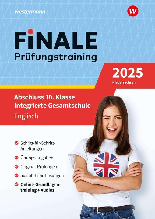 Produktbild FiNALE exam training for graduation from integrated comprehensive school in Lower Saxony. English (Englisch, Deutsch, John Alistair Kühne, Maraike Osterkamp, 2024)