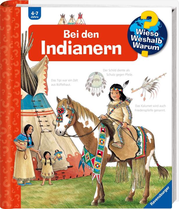 Produktbild Ravensburger Bei den Indianern (Deutsch, Angela Weinhold, 2014)