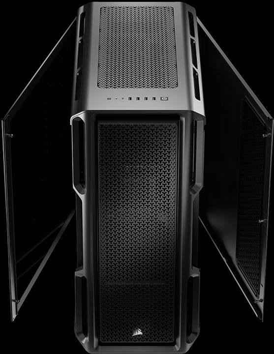 Produktbild Corsair Geh Midi 5000T (Tempered Glass) Black (E-ATX, Mini-ITX, ATX, mATX)
