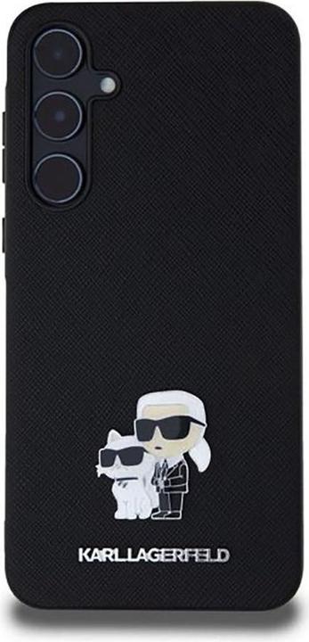 Produktbild Karl Lagerfeld KLHCSA55SAKCNPK A55 A556 hardcase czarny/black Saffiano Karl&Choupette Pin (Samsung Galaxy A55)