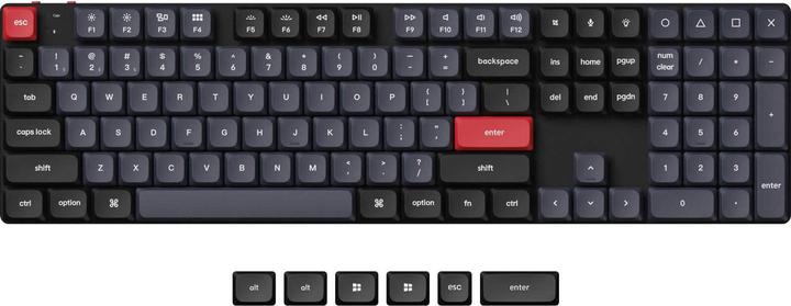 Produktbild Keychron K5 Pro (US, Kabelgebunden, Kabellos)