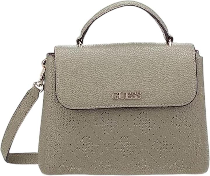 Image du produit Guess Amara, Synthetic Leather, 4G Logo, Textile Crossbody Bag, Sage, SG84
