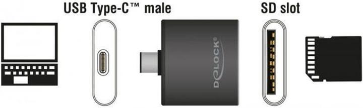 Actual product image Delock 91498 (USB-C)