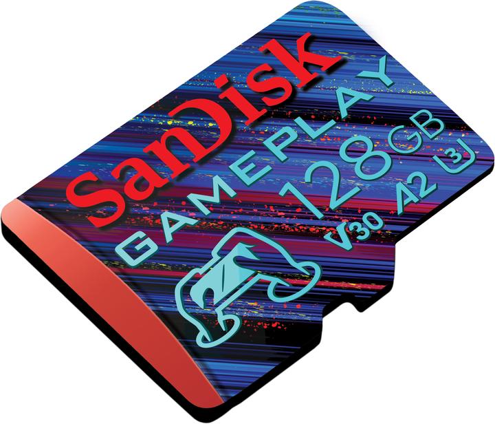 Produktbild SanDisk Gameplay Microsdxc Uhs-I Card (128 GB, microSDXC, U3, UHS-I)
