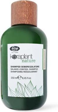 Produktbild Lisap Keraplant Nature sebum-regulating Balance Control Shampoo 1000ml (1000 ml, Flüssiges Shampoo)