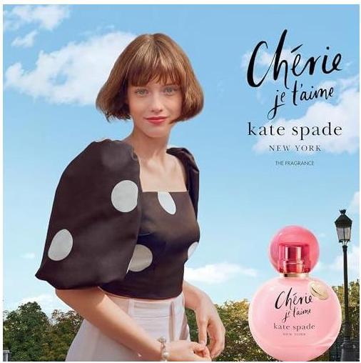 Actual product image Kate Spade Cherie Je T'aime Eau De Parfum Spray (Eau de parfum)