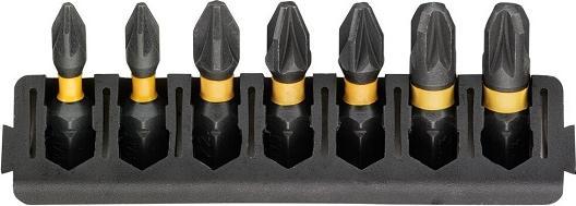 Productafbeelding DeWalt 7 Stuks 25mm Pozi Mix Staaf Flextorq (25 mm)