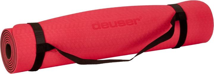 Actual product image Deuser Sports Deuser Yoga Mat red 121045R
