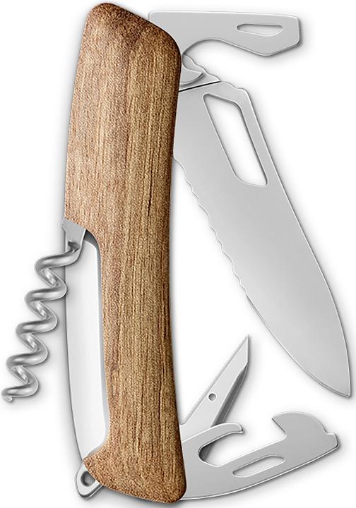 Produktbild Swiza Taschenmesser Medium Nussbaumholz matt
