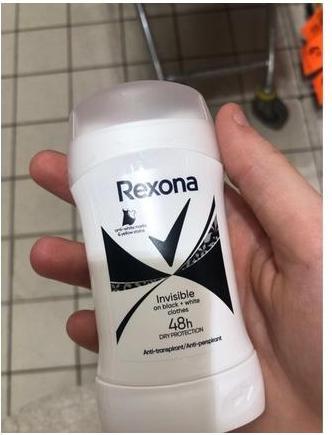 Produktbild Rexona Stick Women 50ml Invisible Black And White Deodorant (Stick, 50 ml)