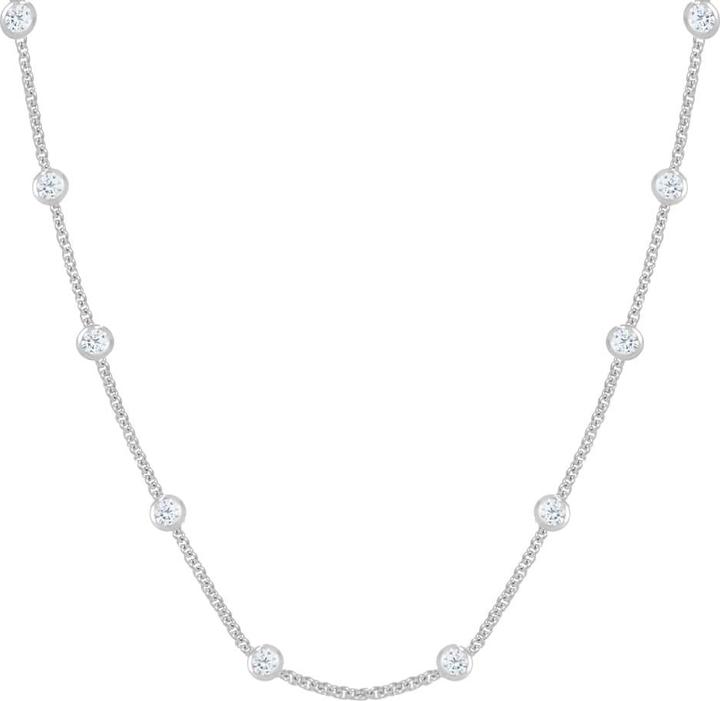 Candy Halskette Enny, 925 Sterling Silber (925er Sterlingsilber, 925 Sterling Silber, 42 - 45 cm)