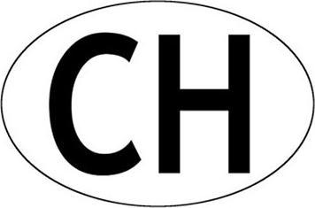 Image du produit ProPlus Autocollant de l'emblème national de la moto "CH