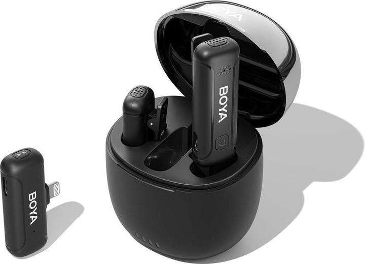 Actual product image Boya BY-WM3T-D2 - Kit for Lightning 2 x Transmitter / 1x Receiver / 1x Case (BY-WM3T-D2)