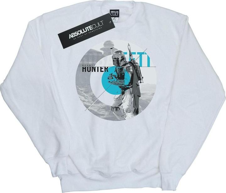 Star Wars Boba Fett Bounty Hunter Circle Sweatshirt (XL)