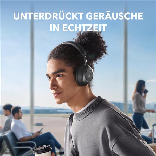 Productafbeelding Anker Soundcore Space One Pro + Case black (ANC, 40 h, Bedraad)