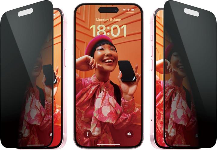 Image du produit PanzerGlass Protecteur d'écran Ultra-Wide Fit w. EasyAlig. (1 pièce(s), Apple iPhone 15)